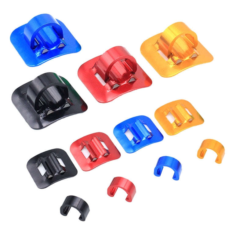 4 PCS Mountain Road Bicycle Hose Line Guide Adhesive Wire Seat Frame Cable Fixing C Buckle, Style...