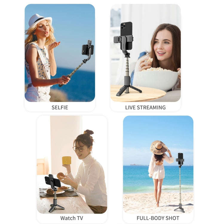 Mini Selfie Stick Integrated Multifunctional Bluetooth Selfie, Specification: Q10S 70cm With Fill...
