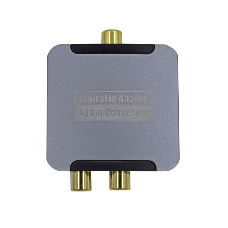 YQ-080 Digital Fiber Optic Coaxial Audio Converter, Interface: Host+USB Power Cable+Fiber Optic C...