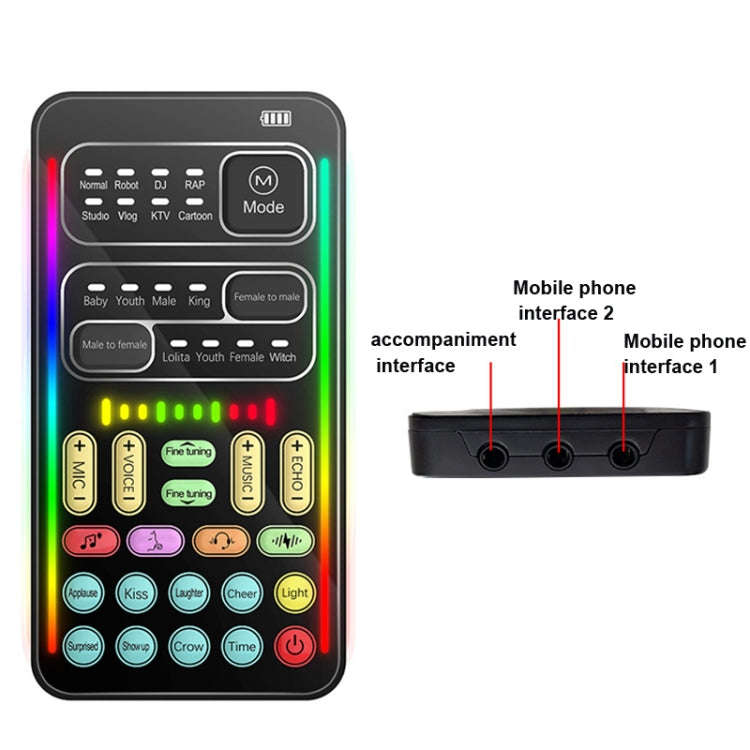 i9  Voice Changer Game Live Broadcast Mobile Computer Sound Card