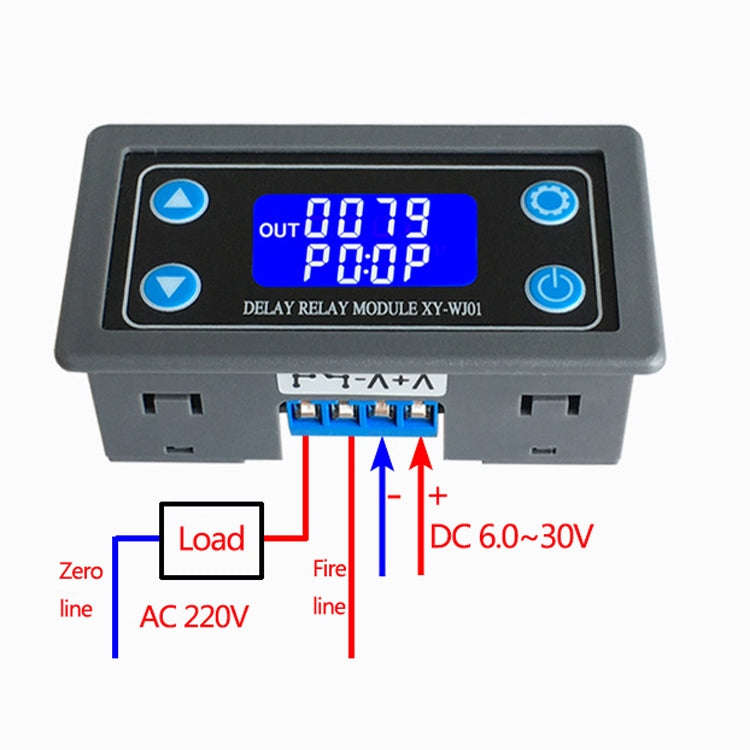 12/24V Relay Module Cycle Trigger Delay Power-Off Delay Timing Circuit Switch(PCB)