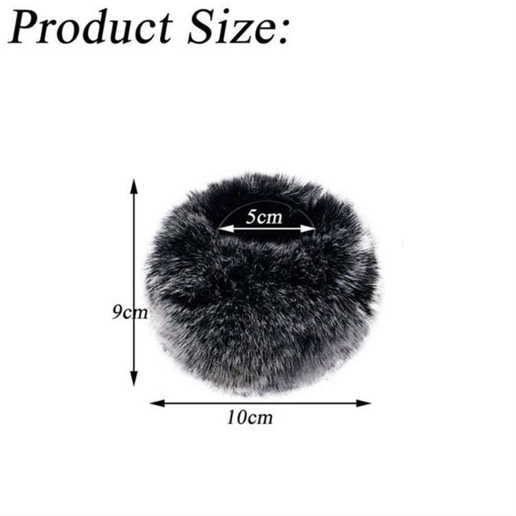 Plush Microphone Cover Windscreen Sleeve Compatible For Blue Yeti Condenser Microphone