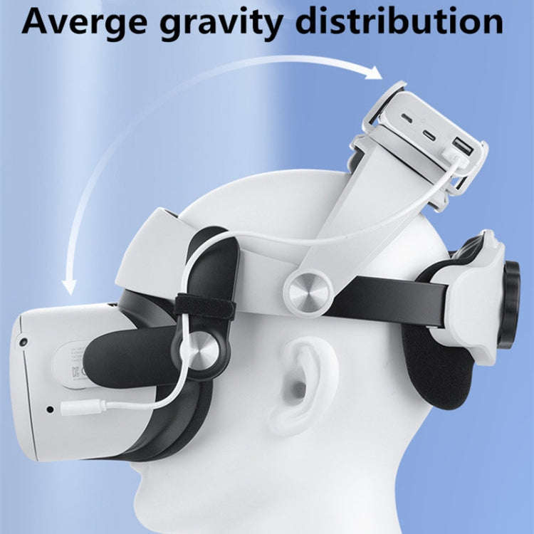 VQ2 Elite Head Strap With Battery Holder For Quest 2