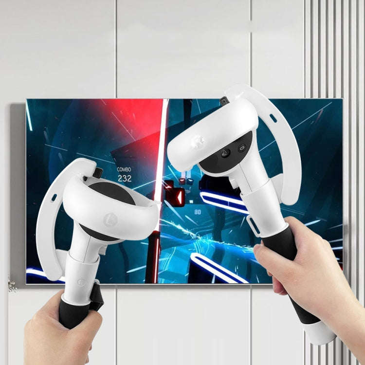 VR Controllers Long Stick Handle for Quest 2 Playing Beat Saber Games