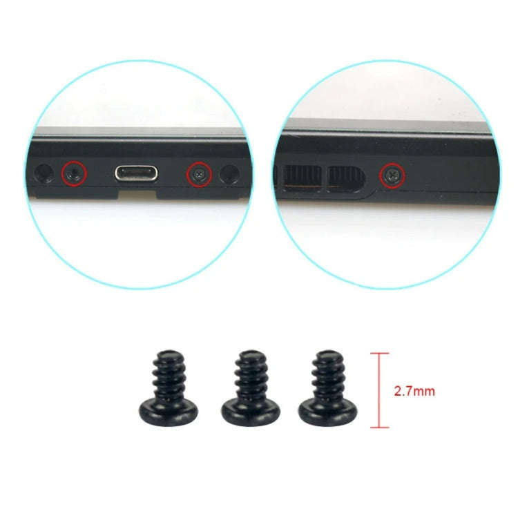 For Nintendo Switch 40pcs/ Set Screw Replacement Repair Kit Game Accessories