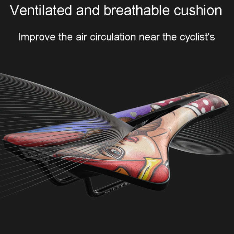 ENLEE E-ZD312 Bicycle MTB Saddle Cushion Super Soft Road Bike Saddle Pads, Model: K Model