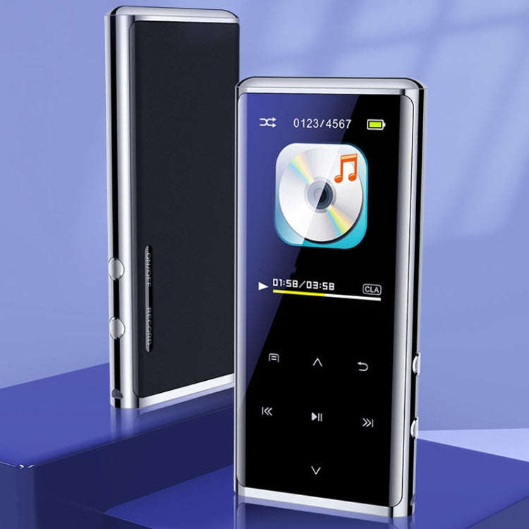 M27 1.8 Inch Bluetooth MP3/MP4 Music Player E-Book Recorder, Size: 32GB(Black)