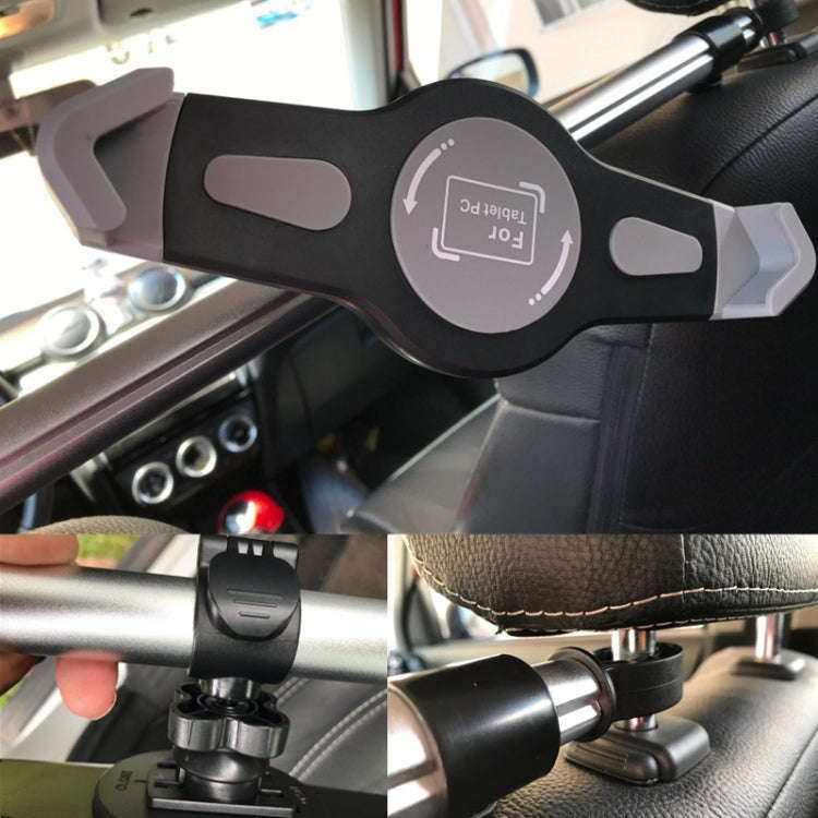 Auto Car Back Seat Headrest Universal Tablet Mounting Holder, Size:7-10.5 inch Tablet