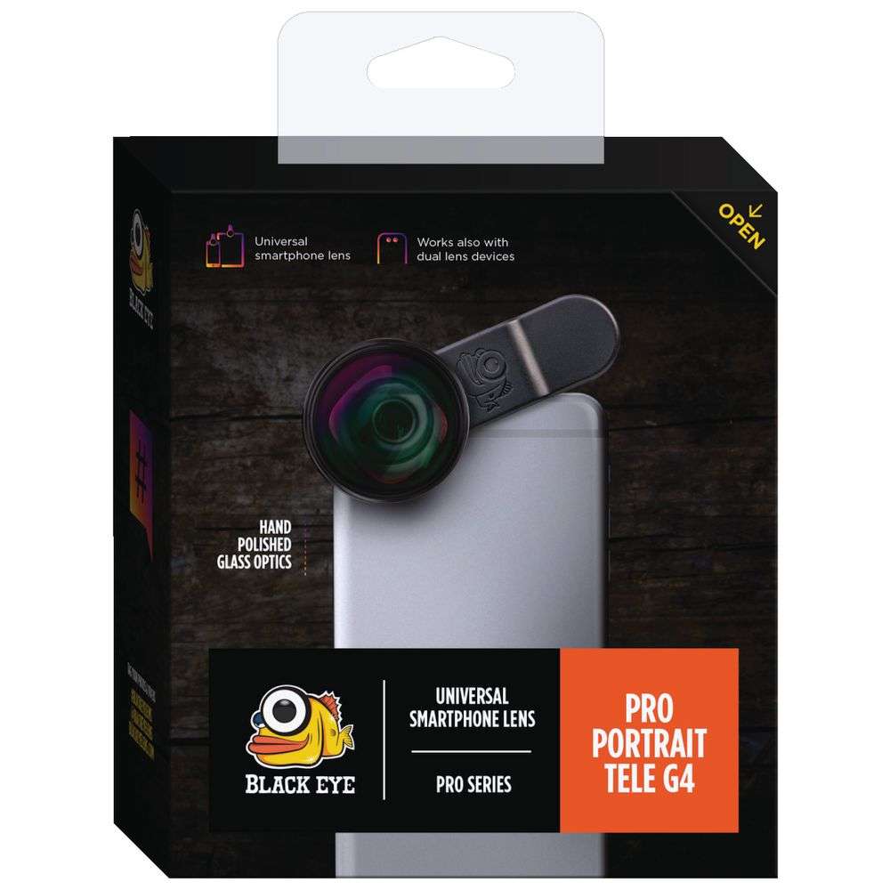BLACK EYE Pro Portrait Tele G4 Universal Smartphone Camera Lens