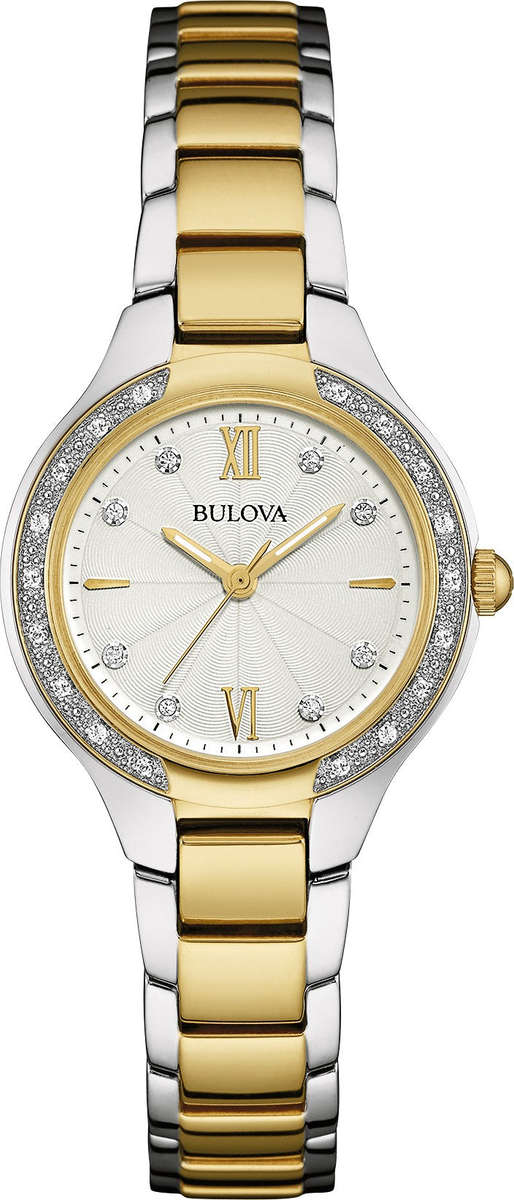 Authentic BULOVA Maiden Lane Diamond Collection Ladies Watch
