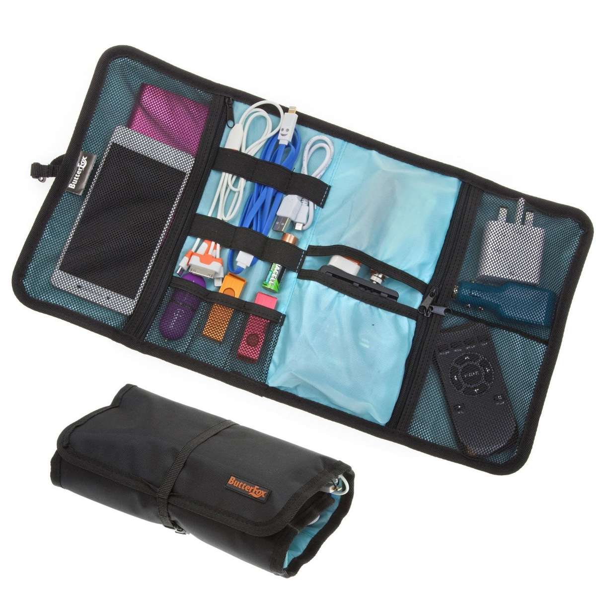 ButterFox Universal Electronics Accessories Travel Organizer / Hard Drive Case / Cable organizer ...