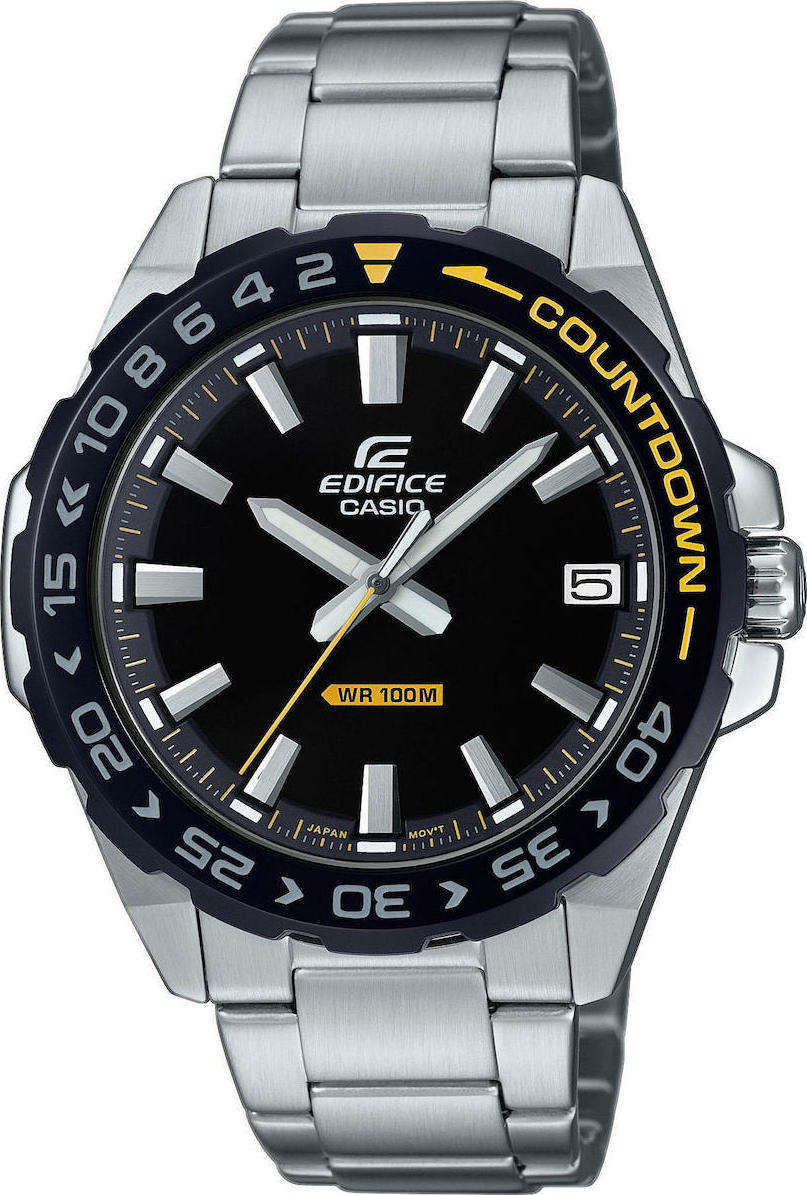 Authentic CASIO Edifice Stainless Steel Mens Watch