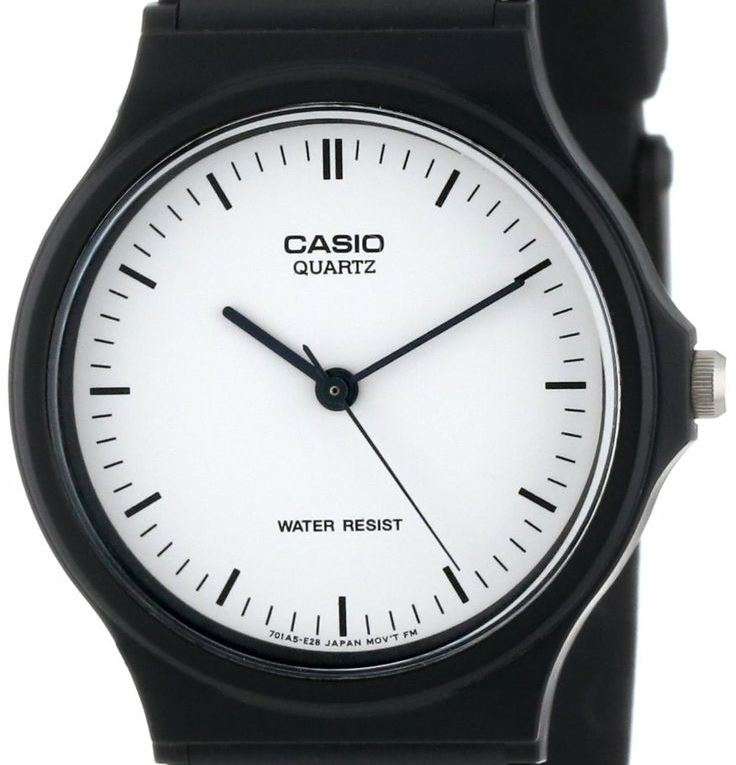 Authentic CASIO Classic White Dial Unisex Watch