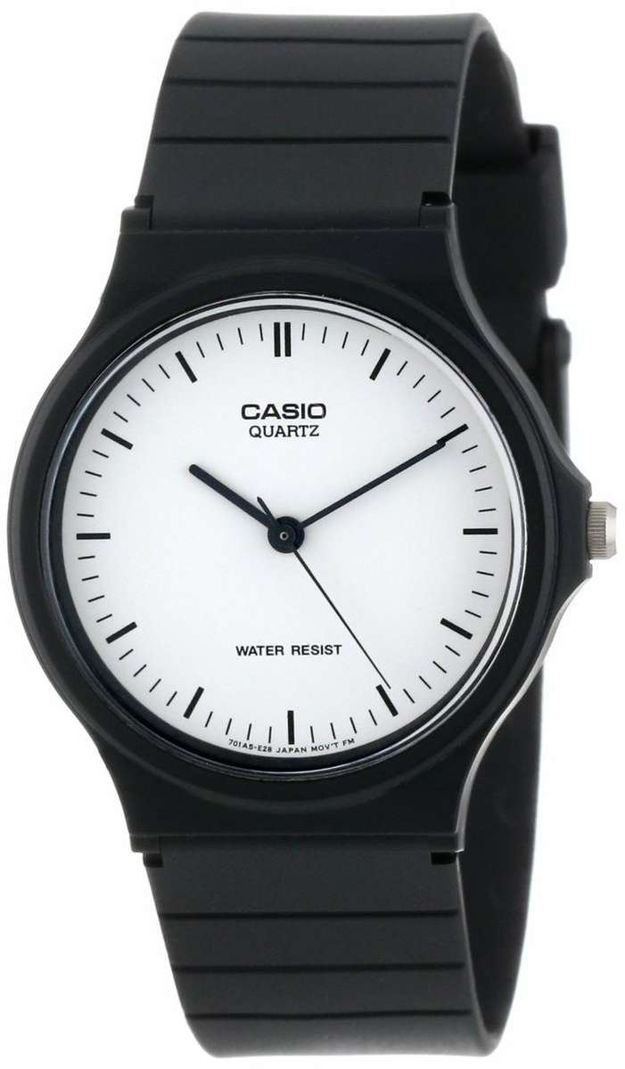 Authentic CASIO Classic White Dial Unisex Watch