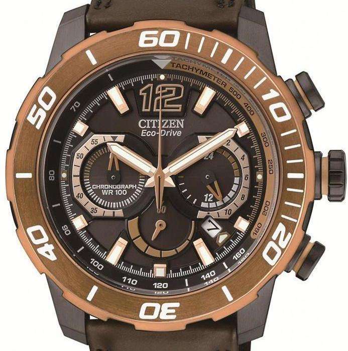 Authentic CITIZEN Eco-Drive Primo Stingray Chronograph Mens Watch