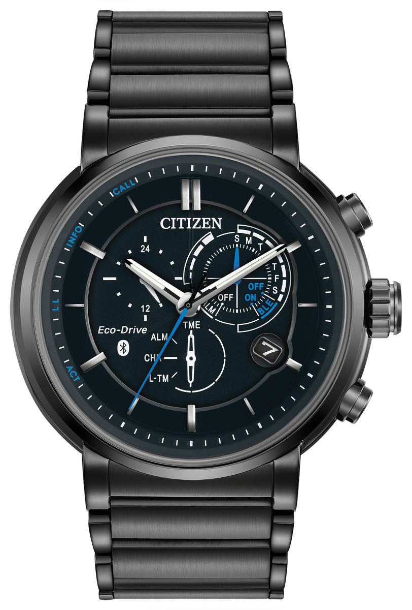 Authentic CITIZEN Eco-Drive Bluetooth Proximity Chronograph Mens Watch