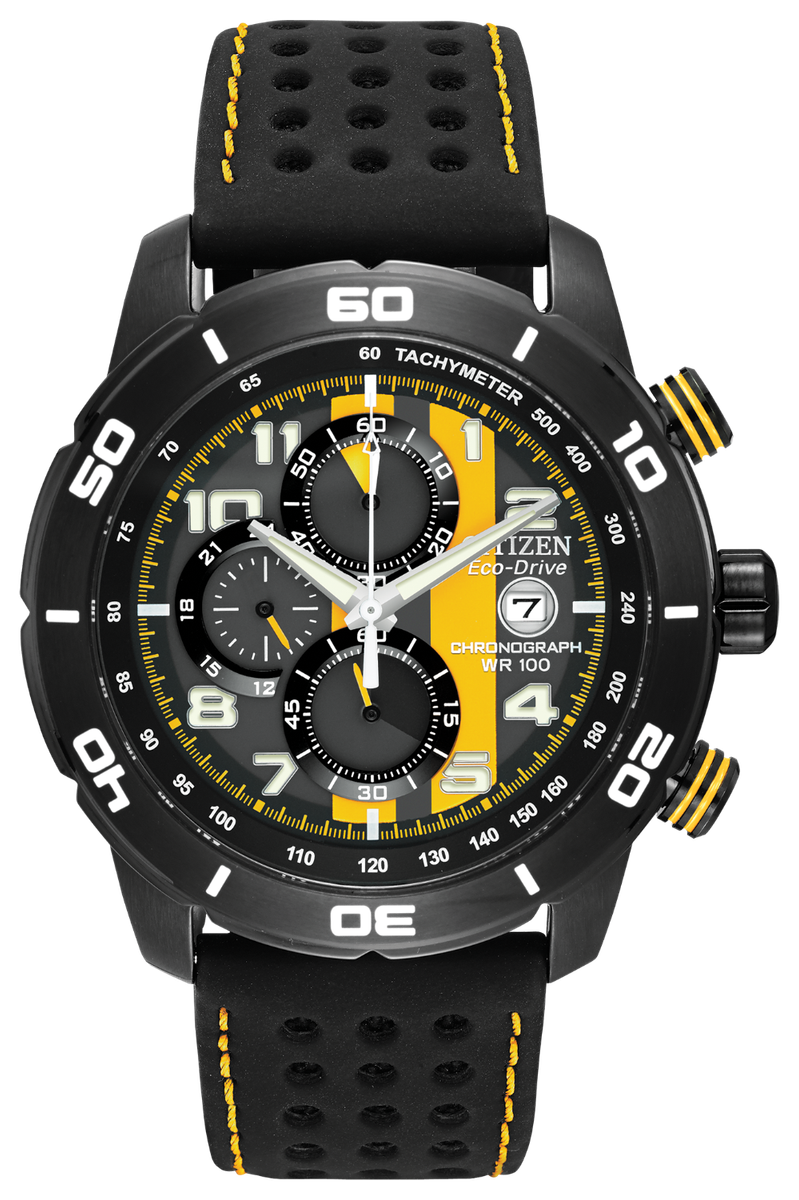 Authentic CITIZEN Eco-Drive Primo Chronograph Mens Watch