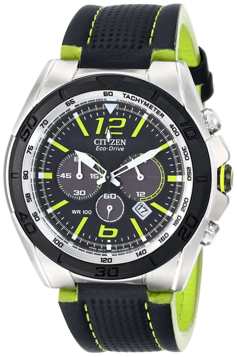 Authentic CITIZEN Eco-Drive BRT Chronograph Mens Watch