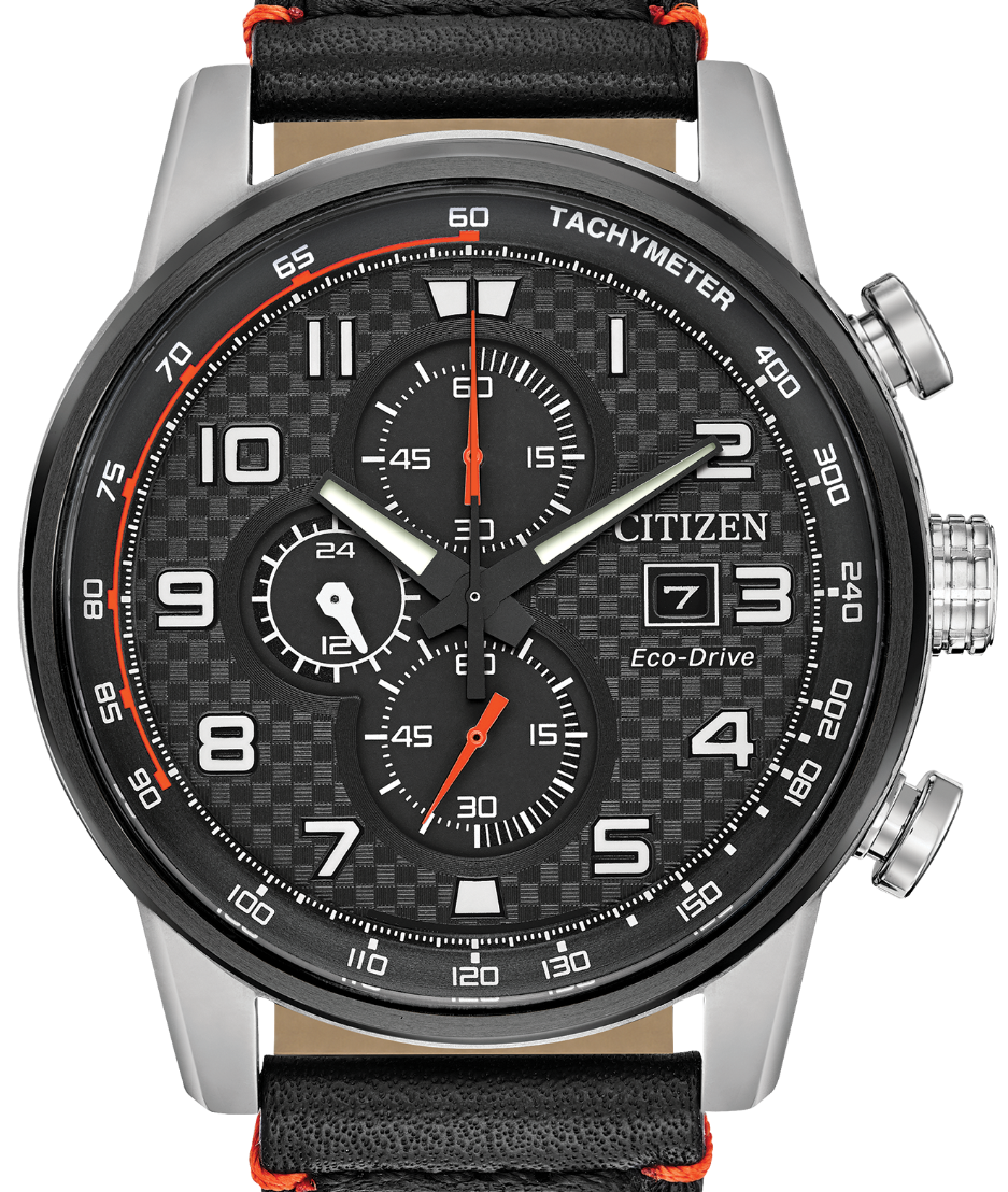 Authentic CITIZEN Eco-Drive Primo Racing Chronograph Mens Watch