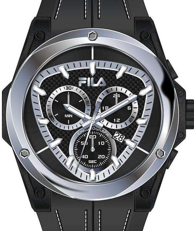 Authentic FILA Sport Chronograph Oversized Mens Watch