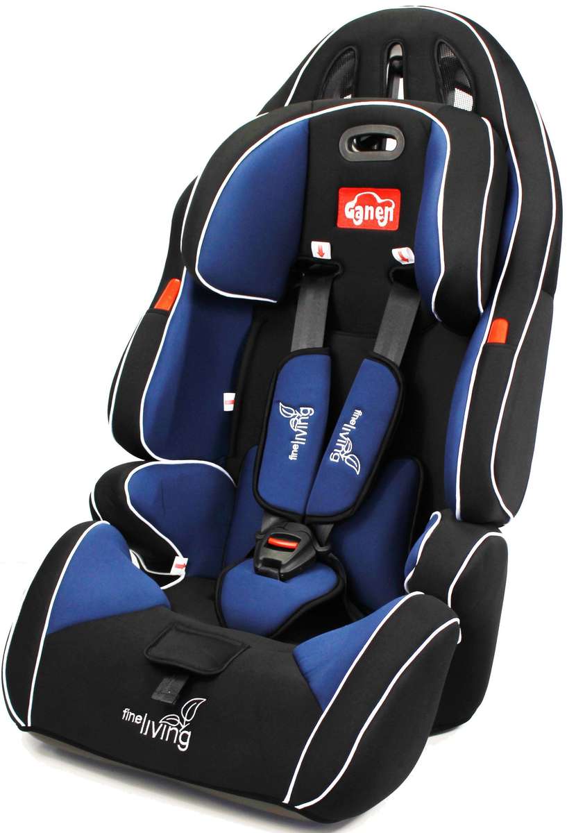 FINE LIVING Car Seat - Navy/Black