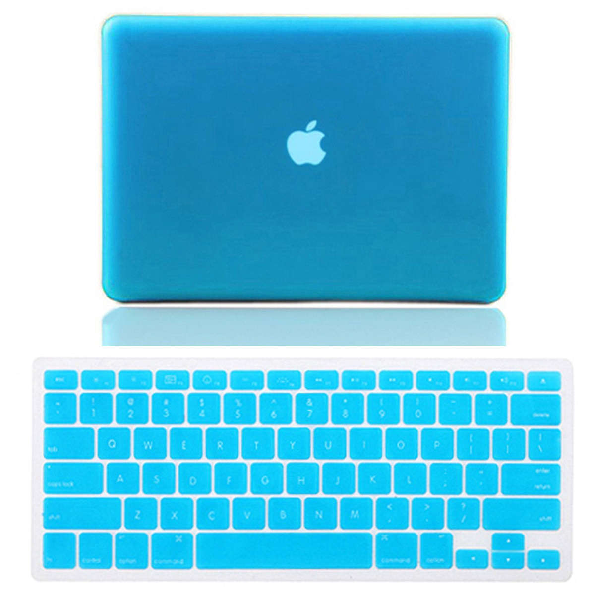 HDE Matte Hard Shell Clip Snap-on Case + Matching Keyboard Skin for MacBook Pro 13" (Non-Retina) ...