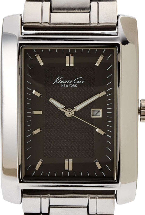 Authentic KENNETH COLE Classic Stainless Steel Mens Watch