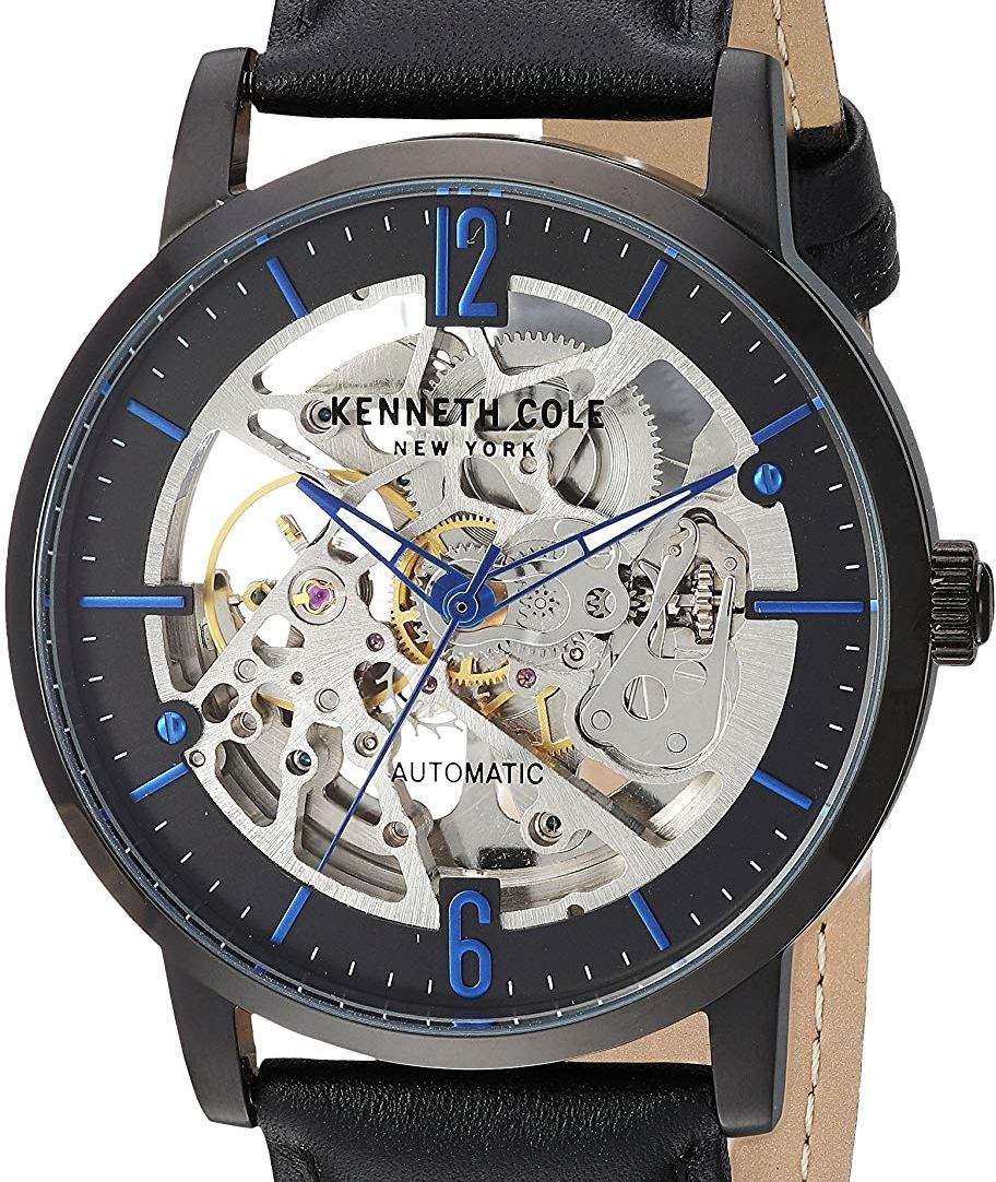 Authentic KENNETH COLE Skeleton Automatic Mens Watch