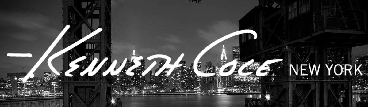 Authentic KENNETH COLE Reaction Black Stainless Steel Oversized Mens Watch