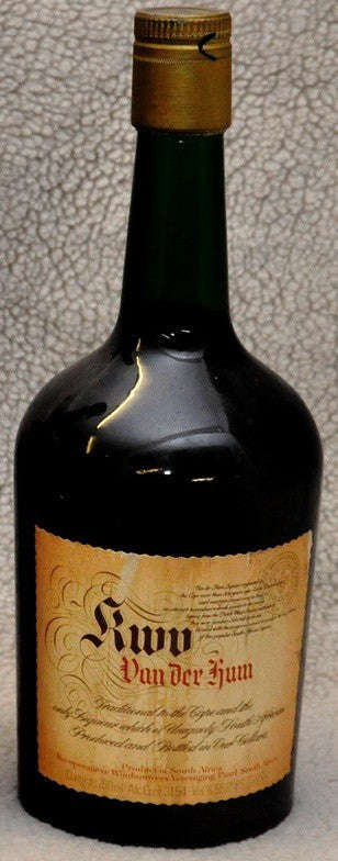 Rare Vintage KWV Van Der Hum Liqueur (750ml) - 1970's