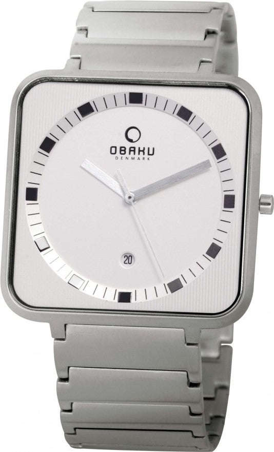 Authentic OBAKU Denmark Harmony Stainless Steel Mens Watch