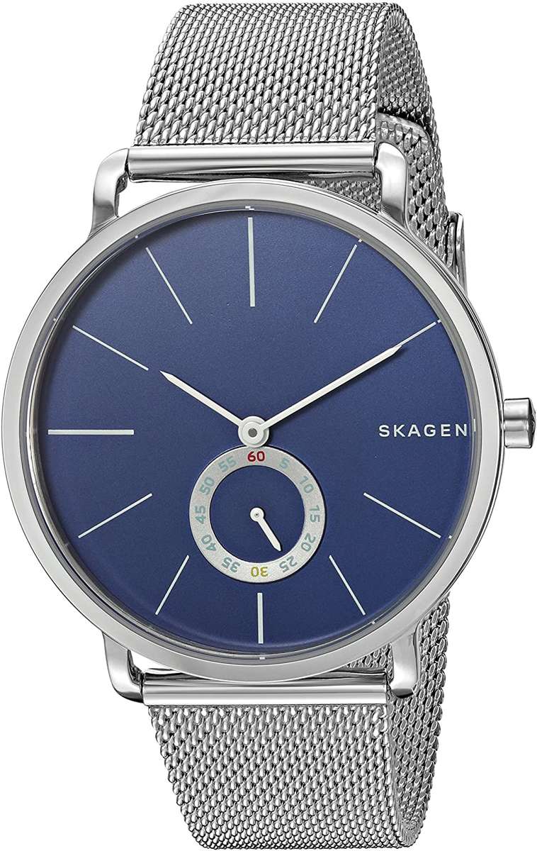 Authentic SKAGEN Denmark Hagen Mesh Band Mens Watch