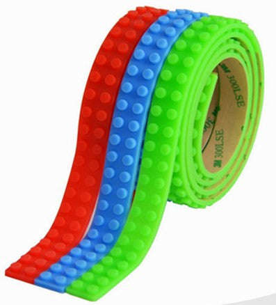 TEPBRIC Toy Building Block Self Adhesive Tape Roll