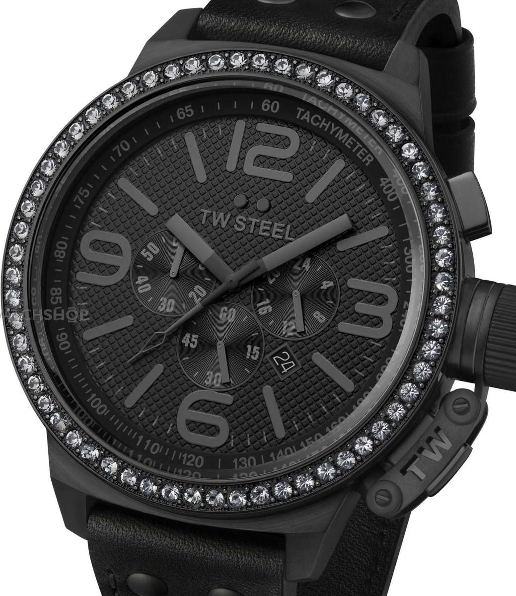 Authentic TW STEEL Swarovski Crystal Ladies Watch