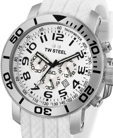 Authentic TW STEEL Grandeur Diver Chronograph Mens Watch
