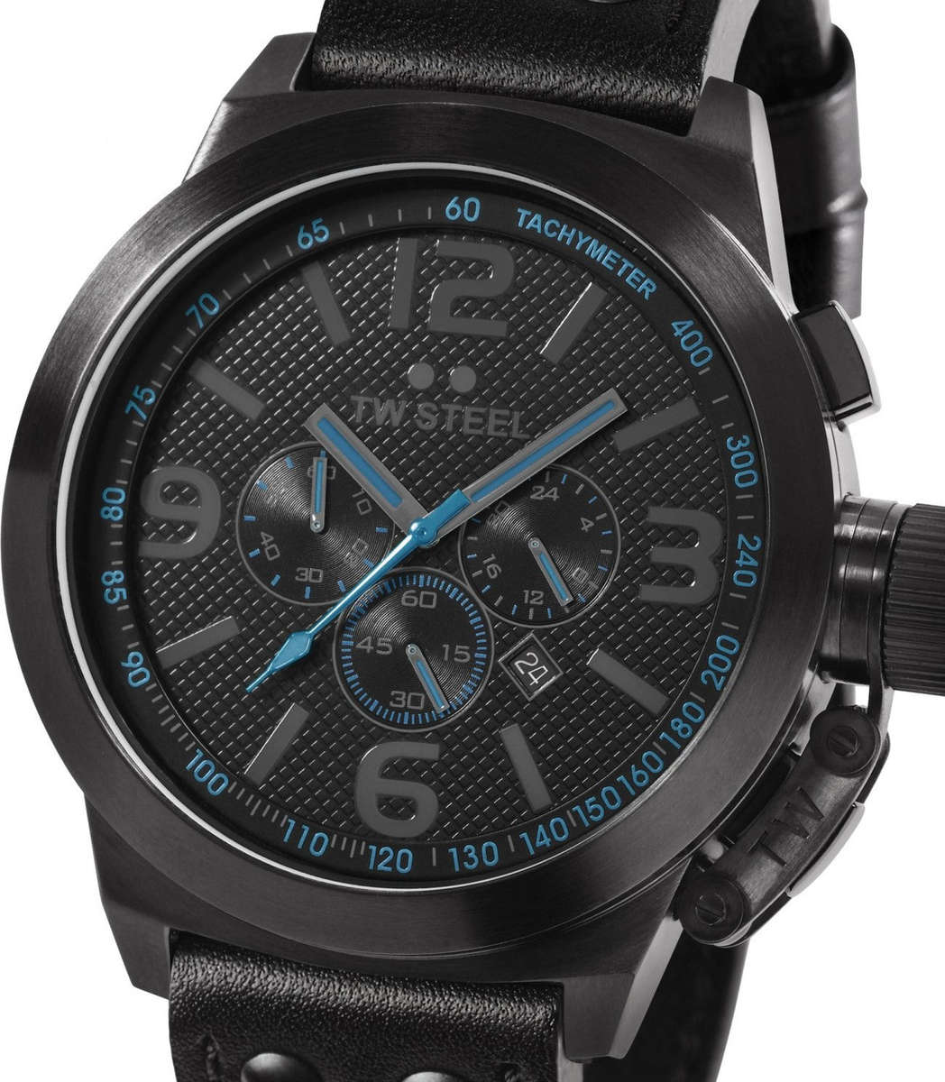 Authentic TW STEEL Canteen Chronograph Mens Watch