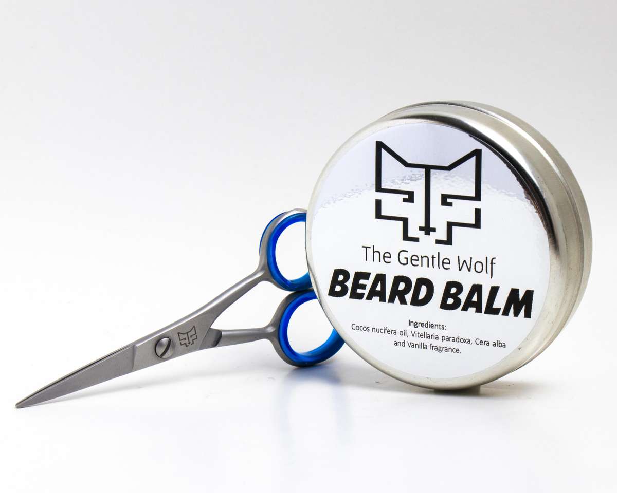 Beard Balm + Moustache Scissor