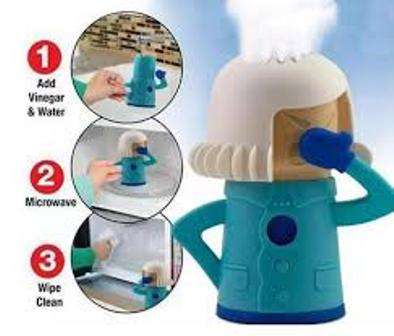 Microwave Cleaner and Fridge Deodorizer.