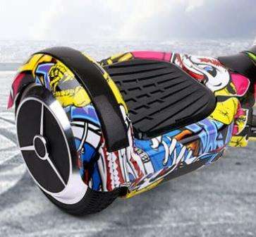 High Quality Self balancing scooter hoverboard Bluetooth LED PCB Skat with handle