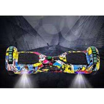 High Quality Self balancing scooter hoverboard Bluetooth LED PCB Skat with handle