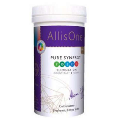 AllisOne Pure Synergy Tissue Salts: Cleanse, Renew & Slim Down - 60 tablets