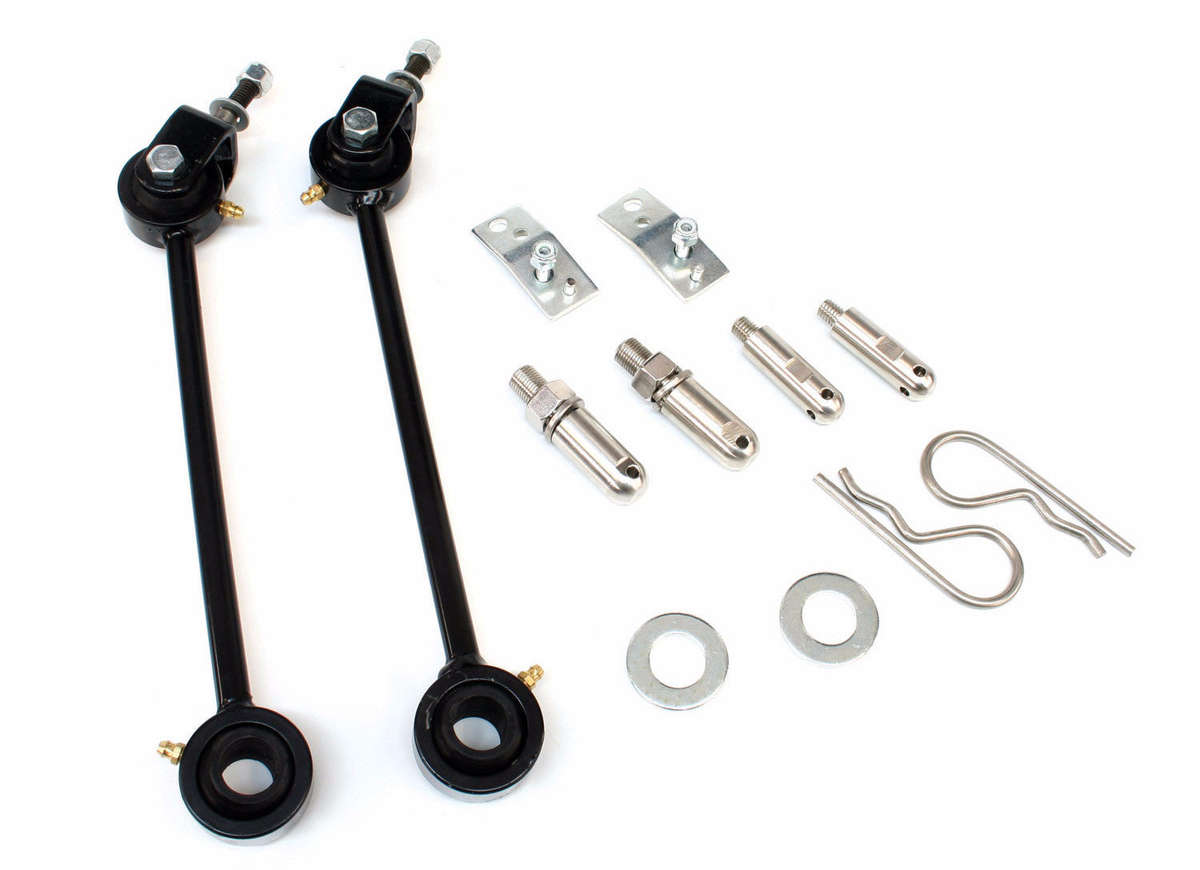 TeraFlex Jeep TJ 2"-6" Front Quick Disconnect Swaybar Link Kit
