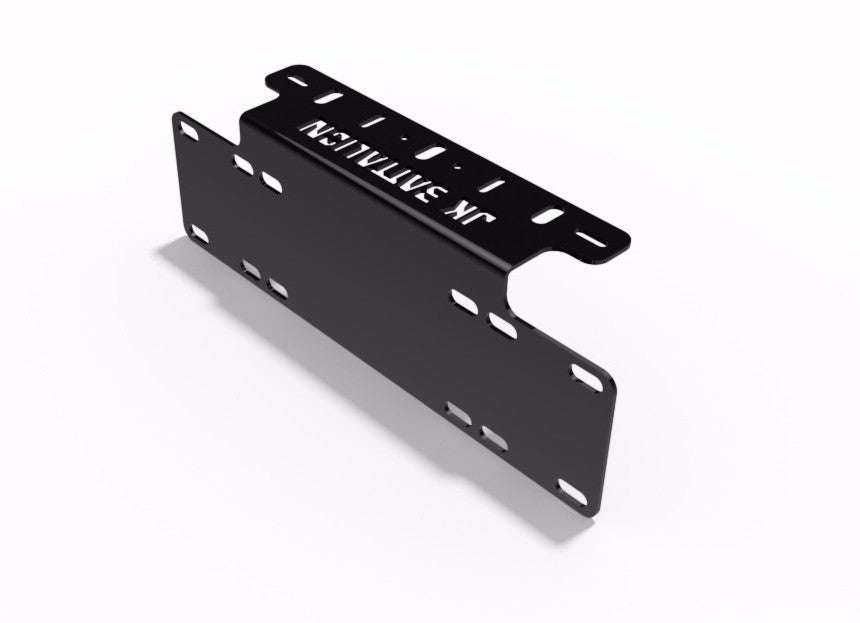 JK BATTALION Number Plate Bracket for LED Light Bar
