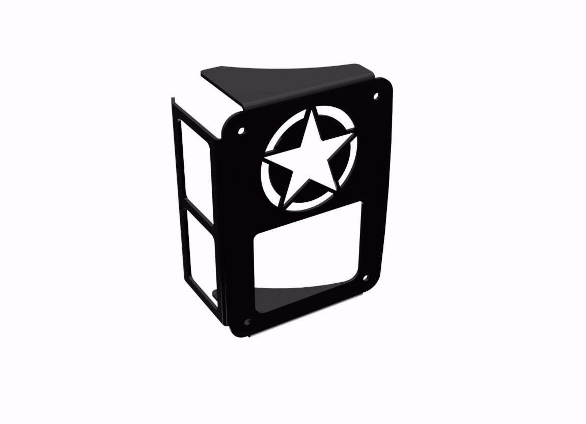 JK BATTALION Jeep JK/JKU Rear Light Protectors - Army
