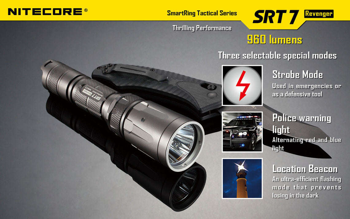 NITECORE SRT7 REVENGER Flashlight
