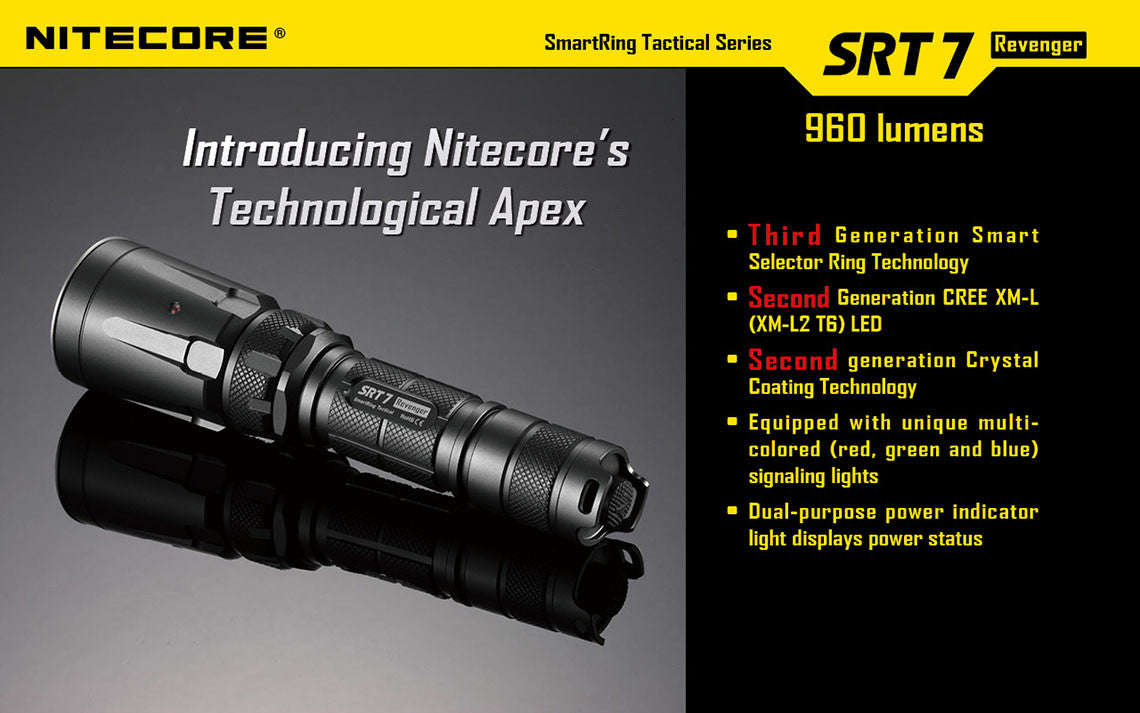 NITECORE SRT7 REVENGER Flashlight