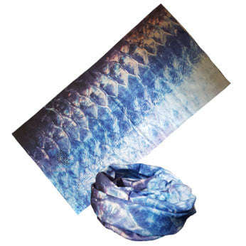 REAL SKIN Face Shield - Tarpon Scales