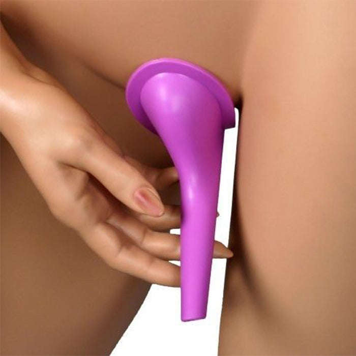 Portable Outdoor Female Urinal Toilet Soft Silicone Travel Stand Up - She Pee