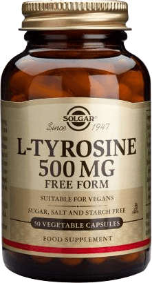 L-Tyrosine 500mg Vegicaps - 50