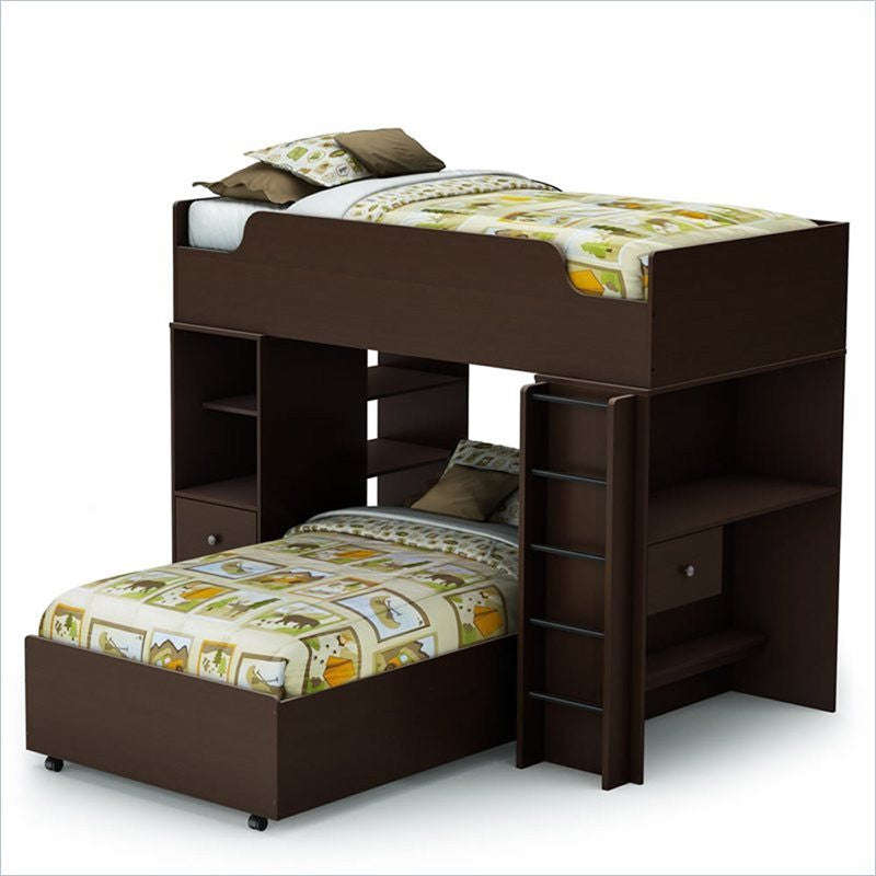 Combination loft Bunk - Single over single